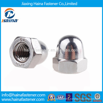 Stainless steel high crown acorn nut M6 M8 M10